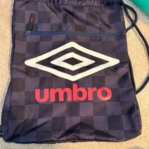 Umbro Blue and Red Sporty Backpack